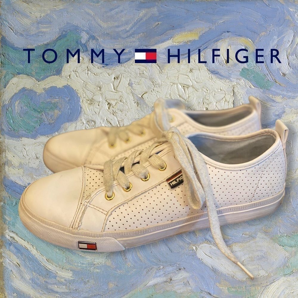Tommy Hilfiger Twanibel White Sneakers 8